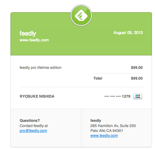 Payment of $99 00 to feedly  donpyxxx gmail com  Gmail