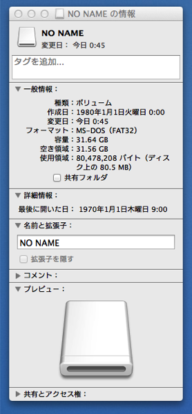 NO NAME の情報