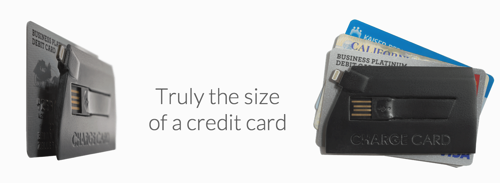 CHARGECARD | iPhone Lightning Cable Credit Card Sized 3