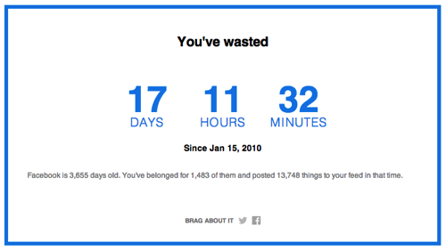 Facebook Time Machine How Much Time Have You Wasted | TIME com 2