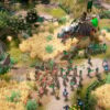恐竜を従えて中世の戦場を支配するRTS×街づくり×アクションRPG「Dinolords」マルチプ